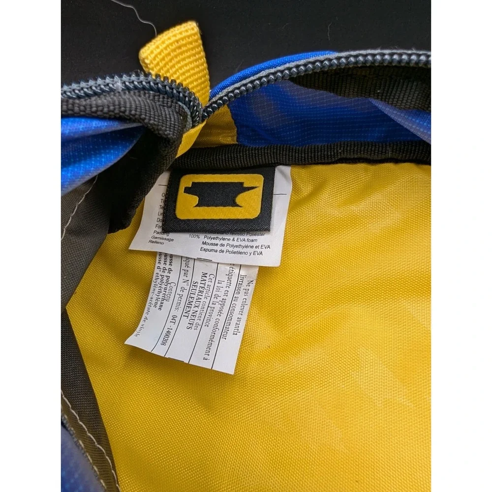 Mountainsmith K9 Size Small Dog Backpack Harness Blue Saddle Bags Very Clean